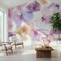 Dancing Orchids Mural Wallpaper - room preview 03