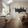 Jerez Spain Skyline Concrete Mural Wallpaper - room preview 03