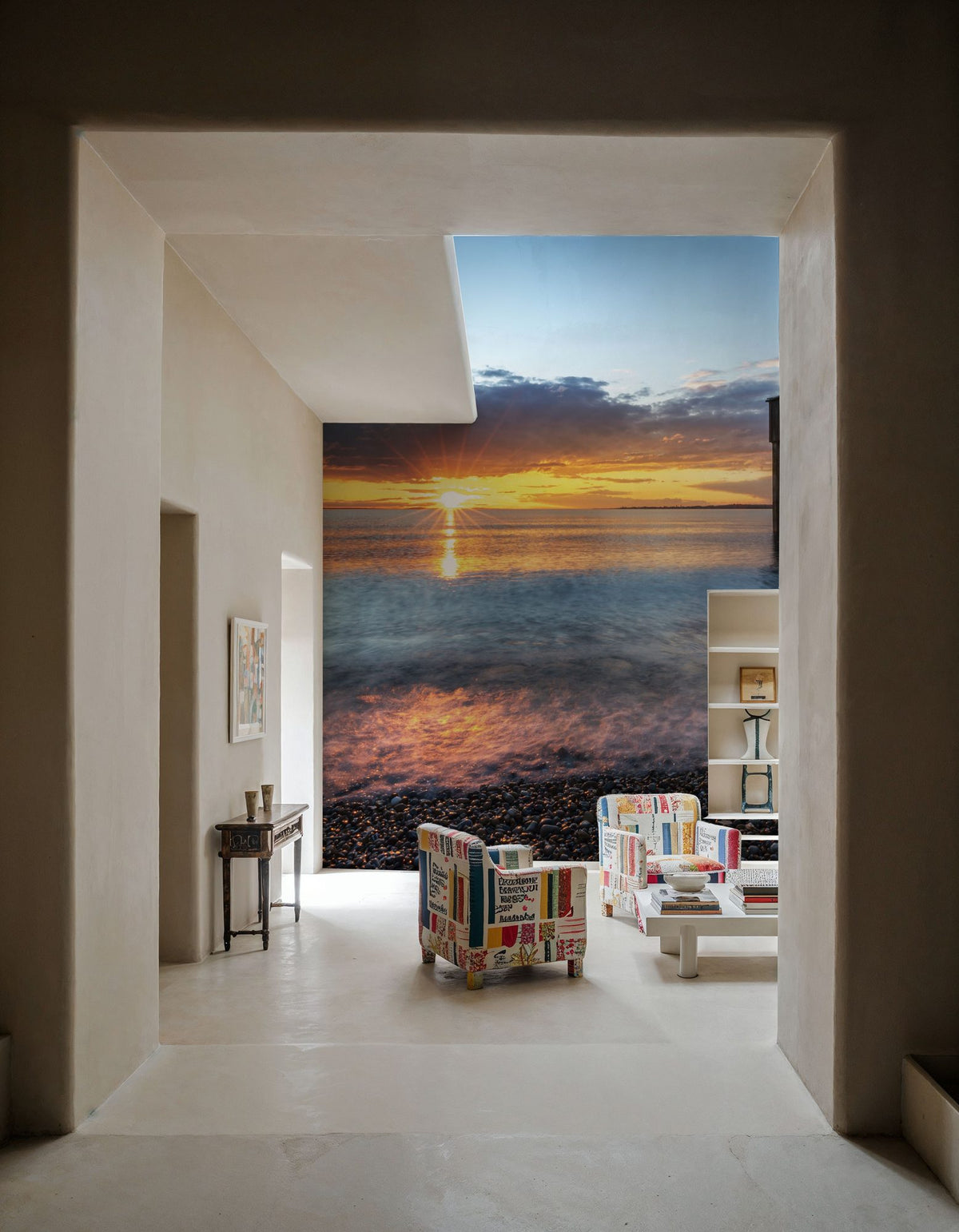 Lake of Constance Mural Wallpaper - room preview 03
