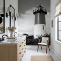 Coastal Sentinel Mural Wallpaper - room preview 03