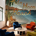 Hula Moon Beach Mural Wallpaper - room preview 03