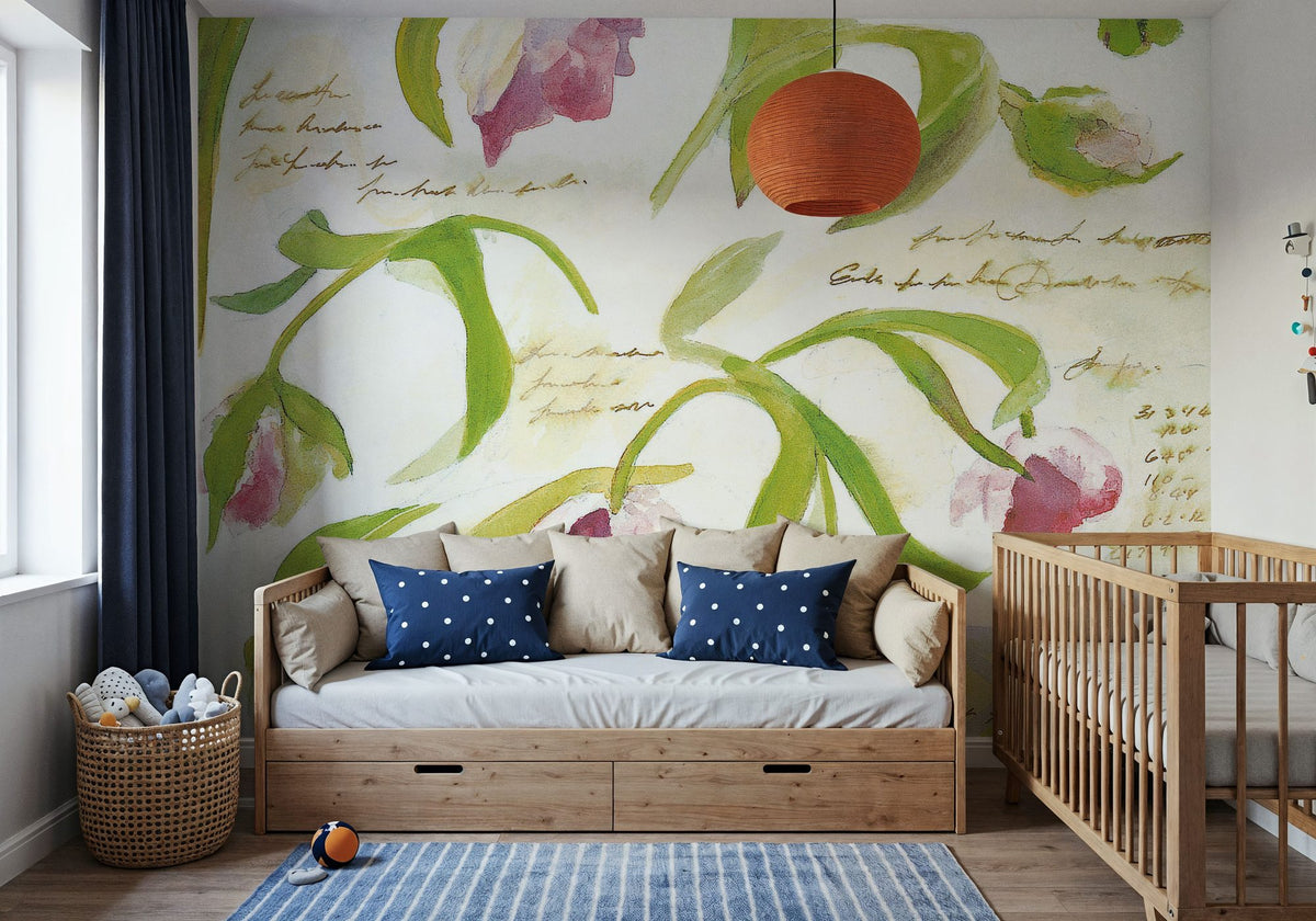 Tulips Mural Wallpaper - room preview 03