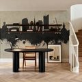 Dortmund Germany Skyline Concrete Mural Wallpaper - room preview 03