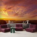 Grand Canyon Sunset Pink Mural Wallpaper - room preview 03
