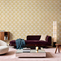 Oak Leafs Mural Wallpaper - room preview 03