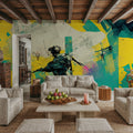 Underdog Pre Goal Mural Wallpaper - room preview 03
