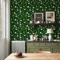 Snowdrops in Spring Mural Wallpaper - room preview 03