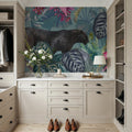 Jungle Panther Mural Wallpaper - room preview 03