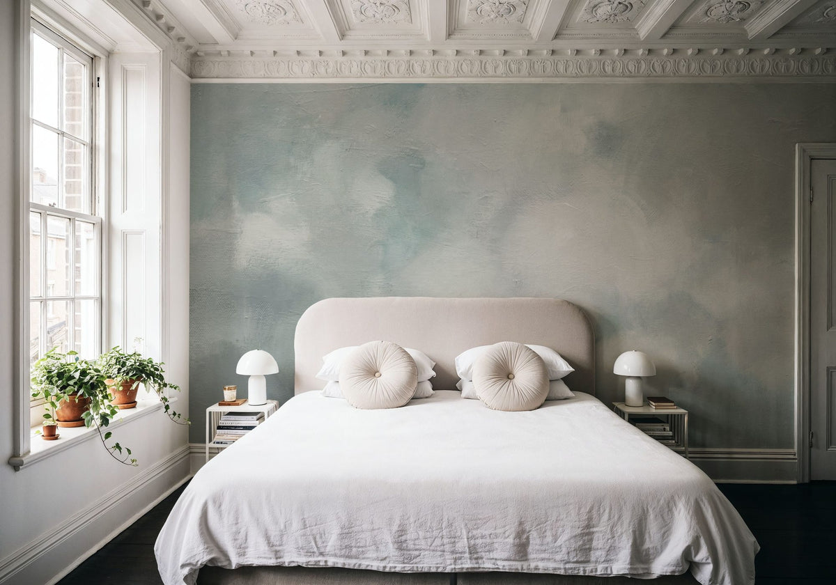 Stormy Cloudscape Mural Wallpaper - room preview 03