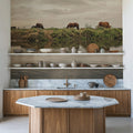 Idyll on the River Mural Wallpaper - room preview 03