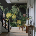 Banana Bloom Border Mural Wallpaper - room preview 03