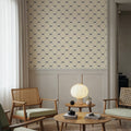 Nara Medallion Mural Wallpaper - room preview 03