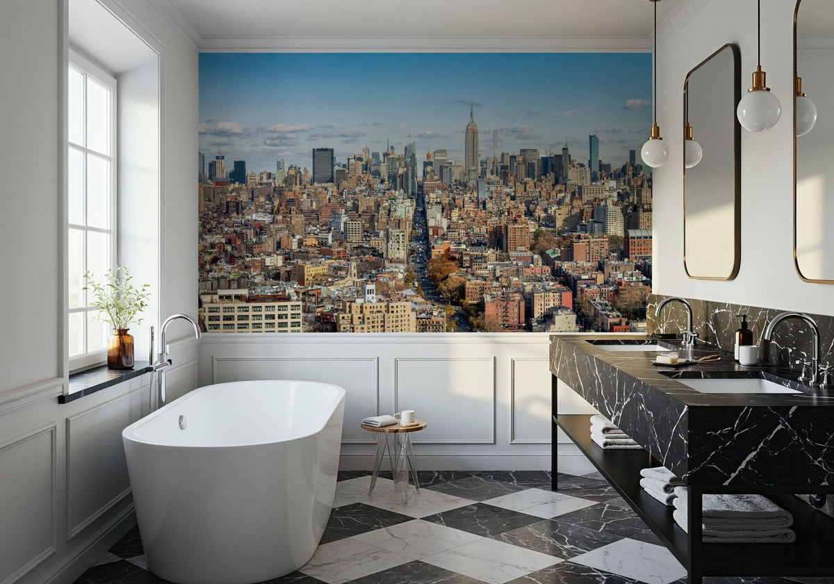 Midtown Streets Mural Wallpaper - room preview 03
