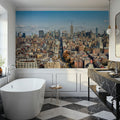 Midtown Streets Mural Wallpaper - room preview 03