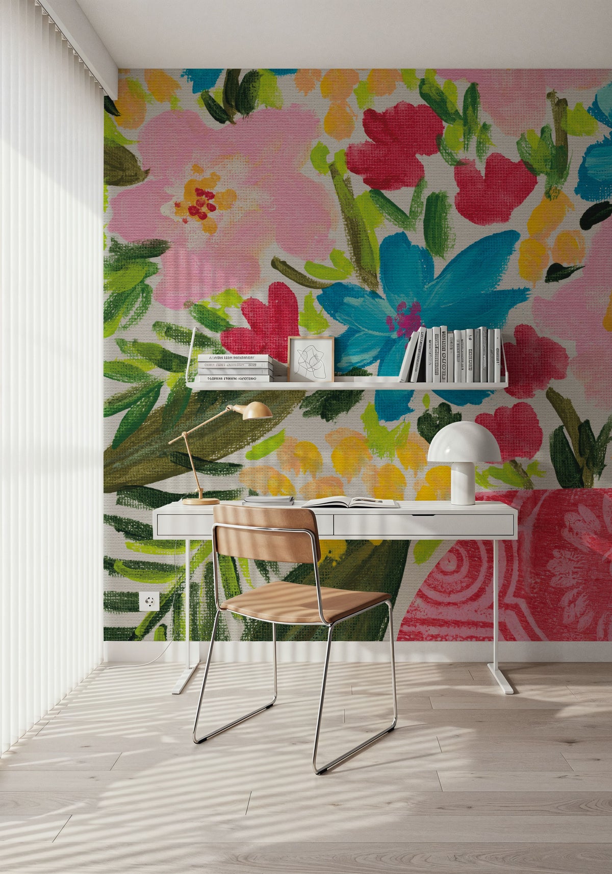 Floral Gift II Mural Wallpaper - room preview 03