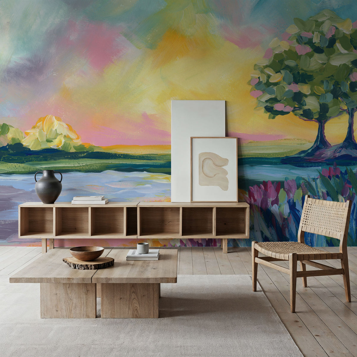 Spring Meadow II Mural Wallpaper - room preview 03
