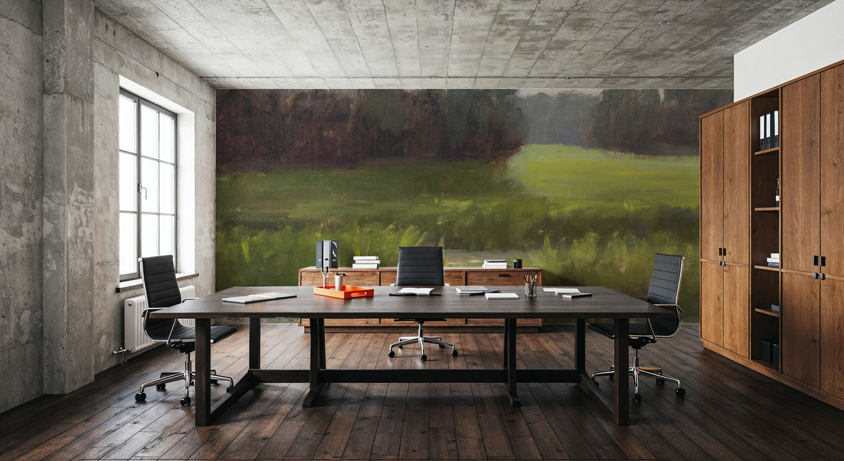 Sunrise Over the Marshes Mural Wallpaper - room preview 03