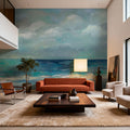 Clouds and Sea Mural Wallpaper - room preview 03