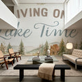 Lake Retreat I Mural Wallpaper - room preview 03