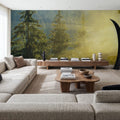 Foggy Sunrise Mural Wallpaper - room preview 03