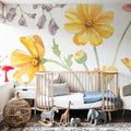 Soft Meadow II Mural Wallpaper - room preview 03