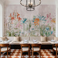 Field of Dreams Orange Mural Wallpaper - room preview 03