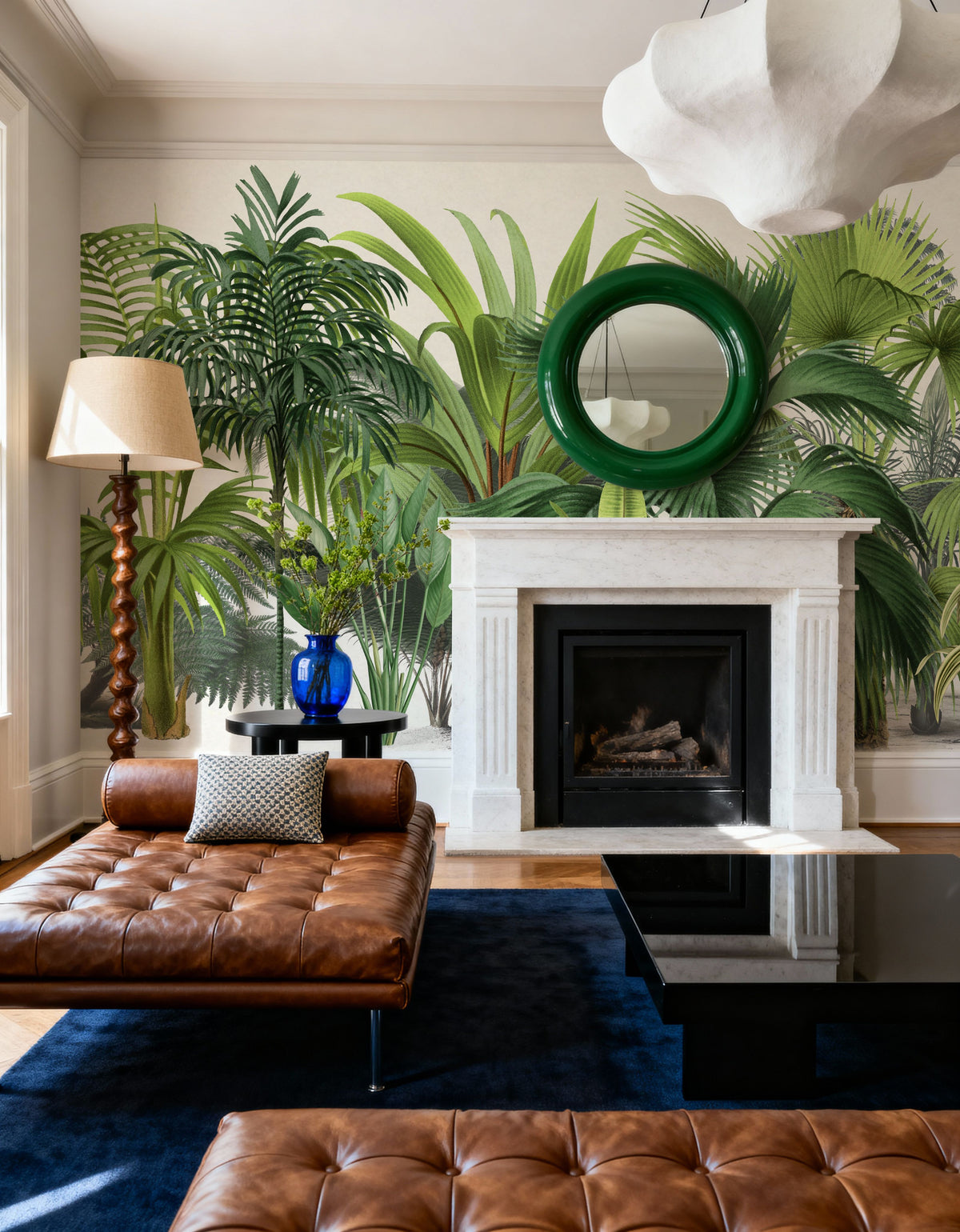 Exotic Wildlife IV Mural Wallpaper - room preview 03