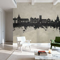 Maldon England Skyline Concrete Mural Wallpaper - room preview 03