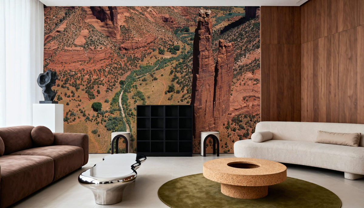 Desert Monolith Mural Wallpaper - room preview 03