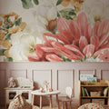 Amber Blossoms II Mural Wallpaper - room preview 03
