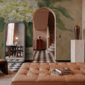 Pot of White Hydrangea Mural Wallpaper - room preview 03