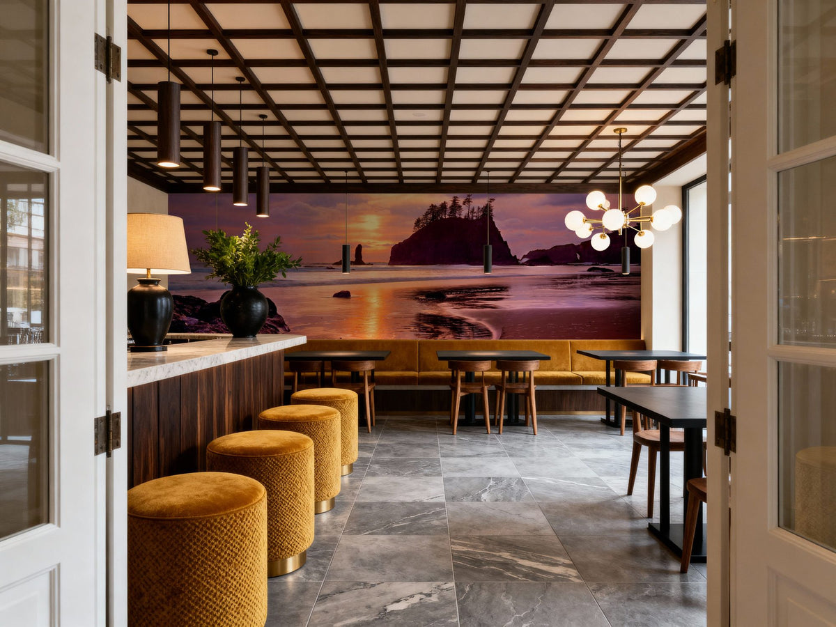 Second Beach Mural Wallpaper - room preview 03