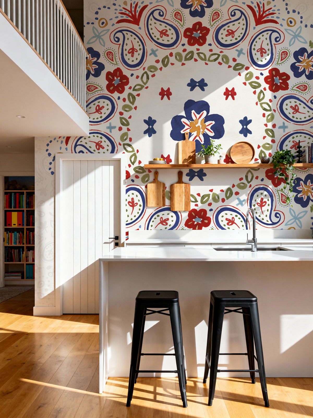Festive Summer VII Light Mural Wallpaper - room preview 03