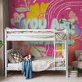 You Are Magic Mural Wallpaper - room preview 03