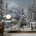 North Cascades Mural Wallpaper - room preview 03