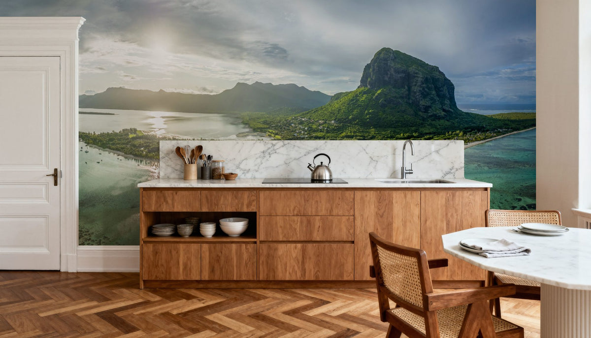 Mauritius Sunrise Mural Wallpaper - room preview 03