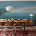 Double Rainbow Mural Wallpaper - room preview 03