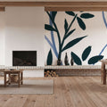 French Country Botanicals II Mural Wallpaper - room preview 03