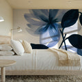 Midnight Blossoms II Mural Wallpaper - room preview 03