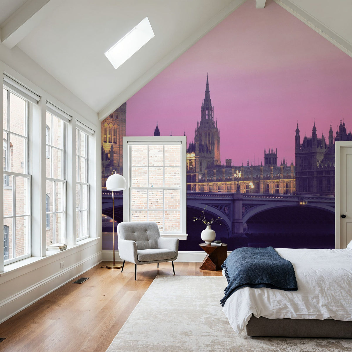 London Twilight Splendor Mural Wallpaper - room preview 03
