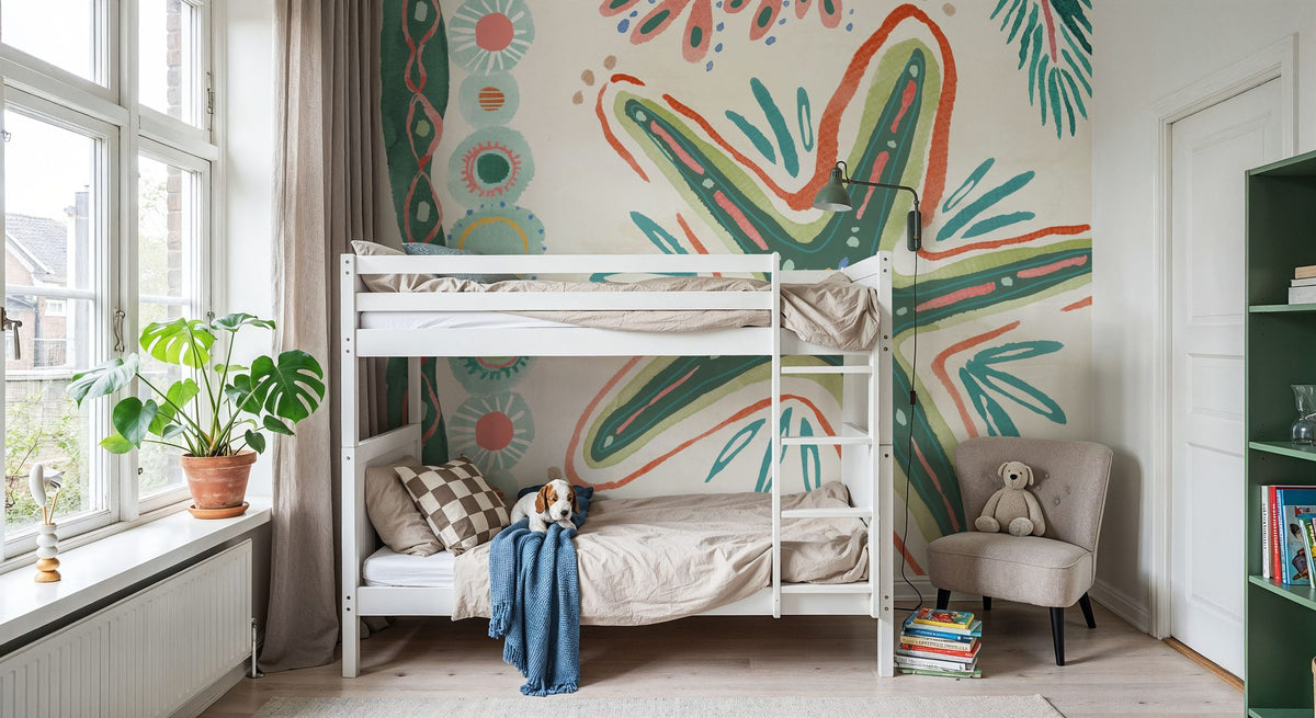 Coastline IV Mural Wallpaper - room preview 03
