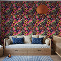 Happy Flowers, Mulberry Mural Wallpaper - room preview 03