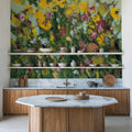 Sunlit Sunflowers Mural Wallpaper - room preview 03