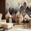 Dry Leaves, Earth Mural Wallpaper - room preview 03