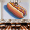 Hot Dog Mural Wallpaper - room preview 03