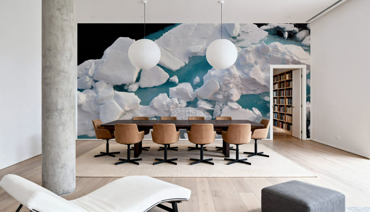 Artic Ocean Mural Wallpaper - room preview 04