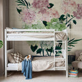 Blooming Books II Mural Wallpaper - room preview 03