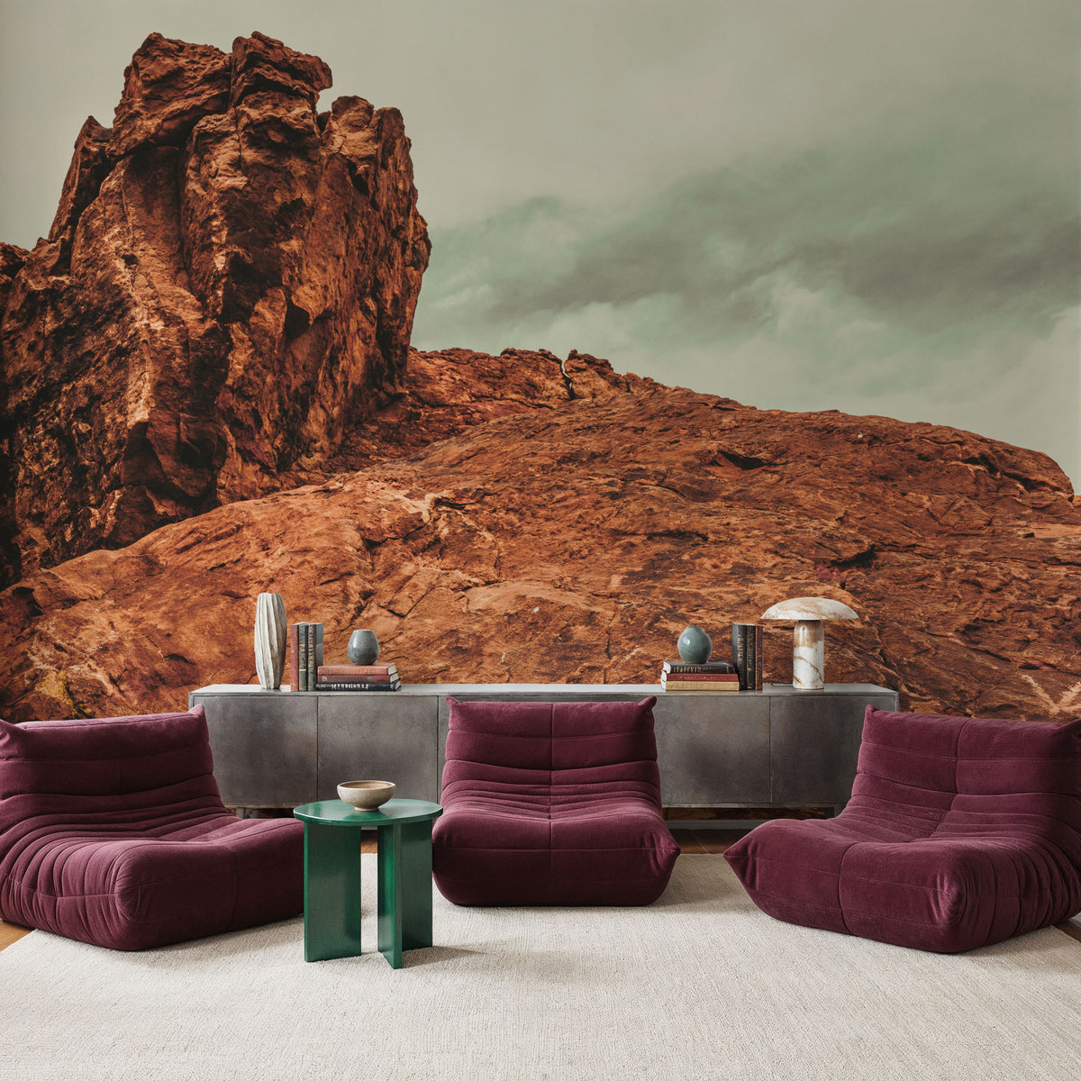 Welcome IV Mural Wallpaper - room preview 03