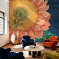 Floral Drama VIII Mural Wallpaper - room preview 03
