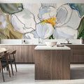 Graceful Peony Mural Wallpaper - room preview 03